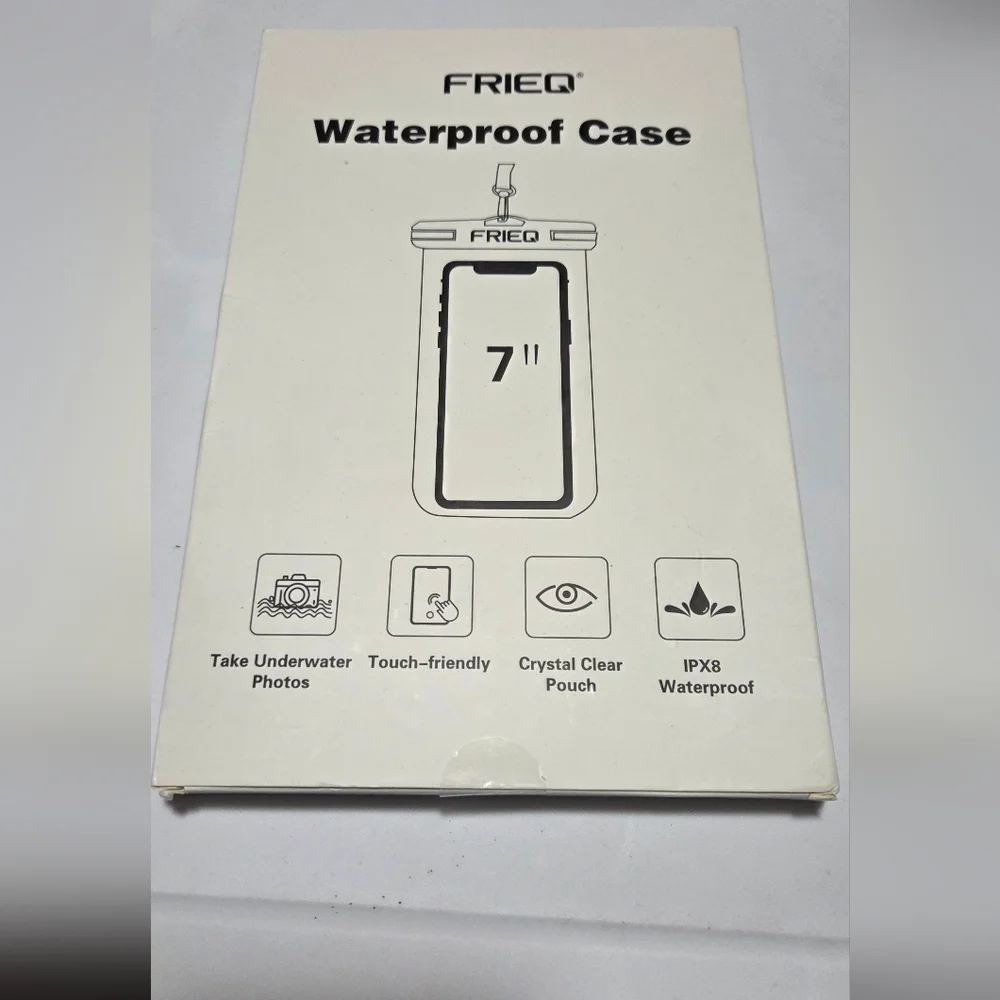 Waterproof Phone Case - Black and Pink